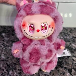 Pink Furry custom cheetah  bubu